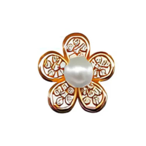 PIN'S PERLES METAL
