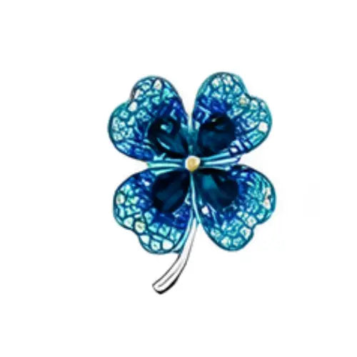 PIN'S FLEURS & TREFLES METAL