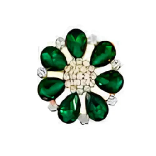 PIN'S FLEURS & TREFLES METAL