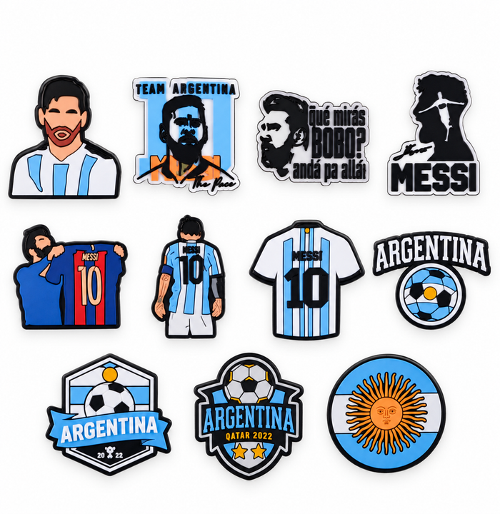 Pin's Messi et Argentine pour Crocs – 11 Modèles Foot